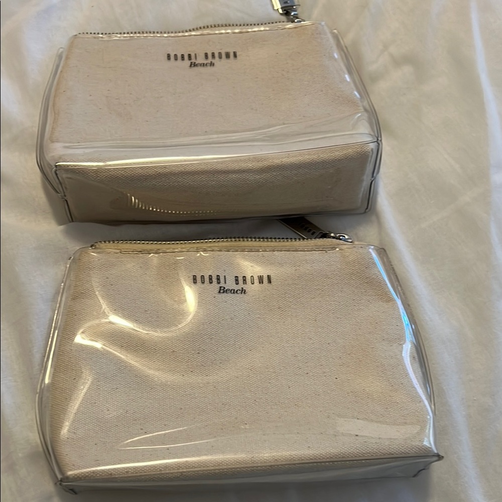 Bobbi Brown cosmetic bags